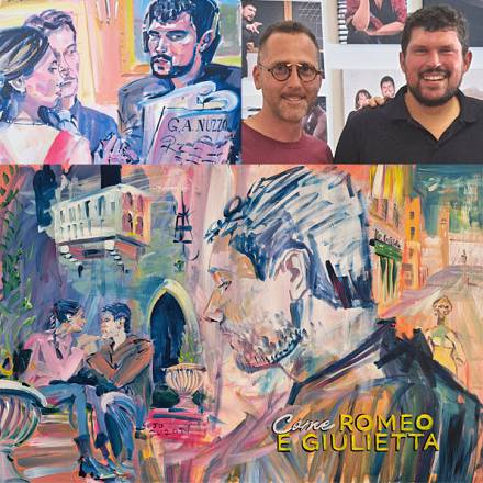 Come romeo e giulietta. l’ incontro tra arte e cinema a verona. un dialogo tra due cugini: zuzon e nuzzo